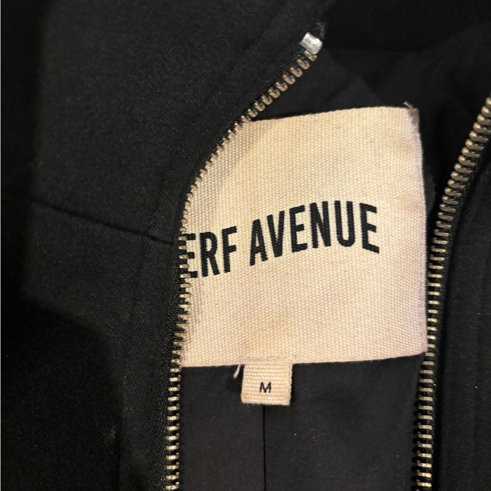 Djerf Avenue Black Bomber Jacket